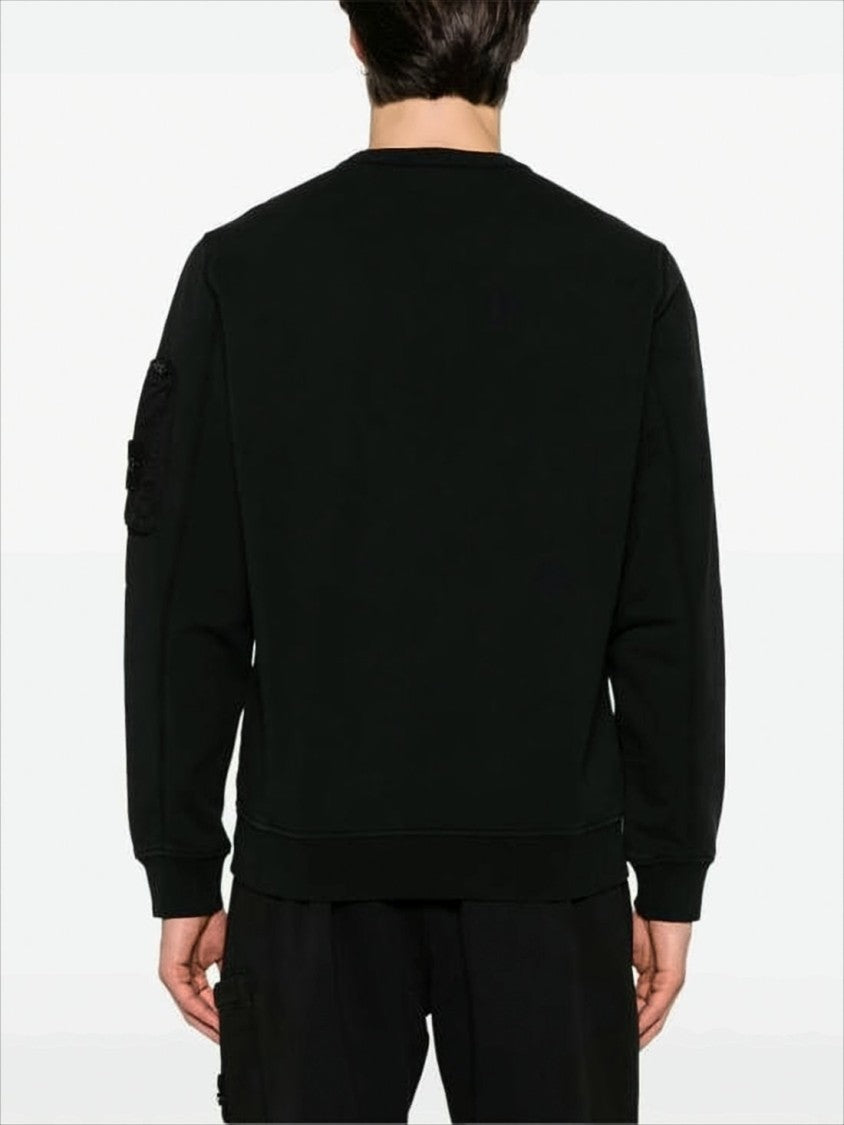 Stone Island Long-Sleeve Cotton Sweatshirt