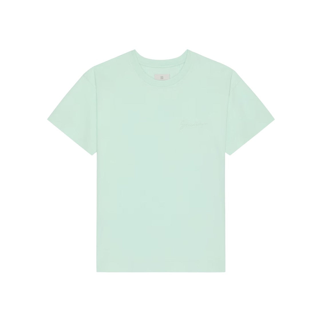 Givenchy Vibrant Green Cotton T-Shirt With Subtle Branding