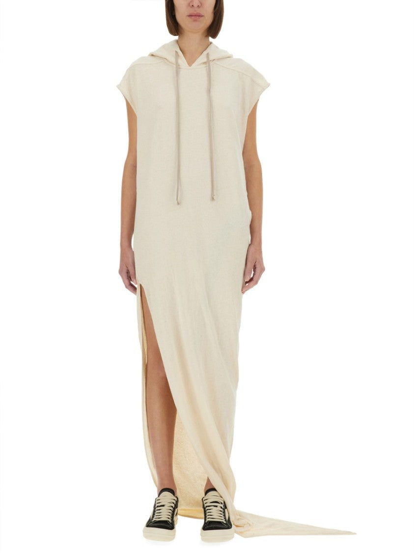 Drkshdw By Rick Owens Relaxed Maxi Dress With Hood