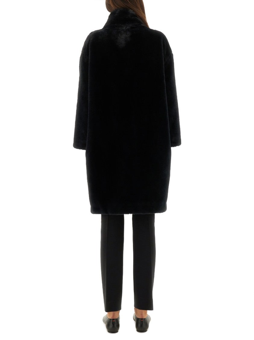 Herno Plush Faux Fur Coat