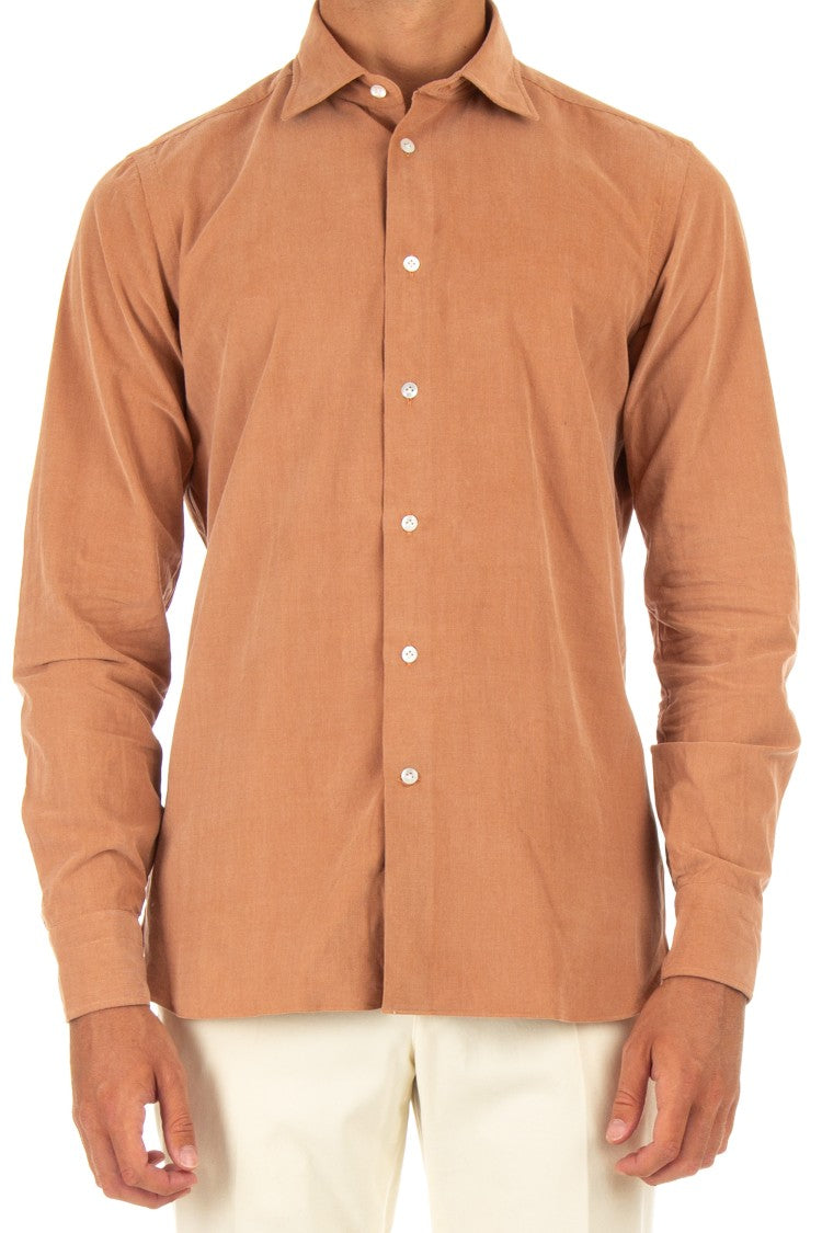 Borriello 2000-Rib Corduroy Tailored Shirt