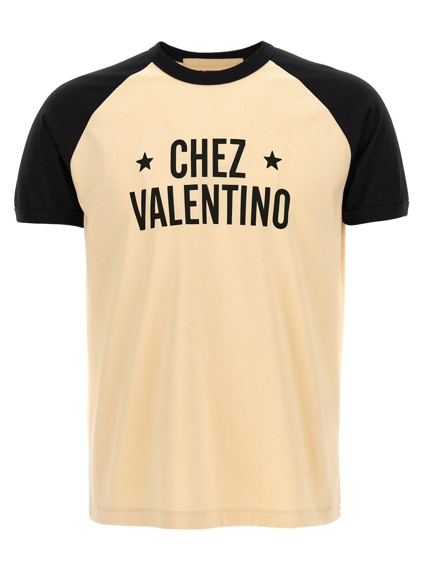 Valentino Garavani Cotton T-Shirt With Front Print