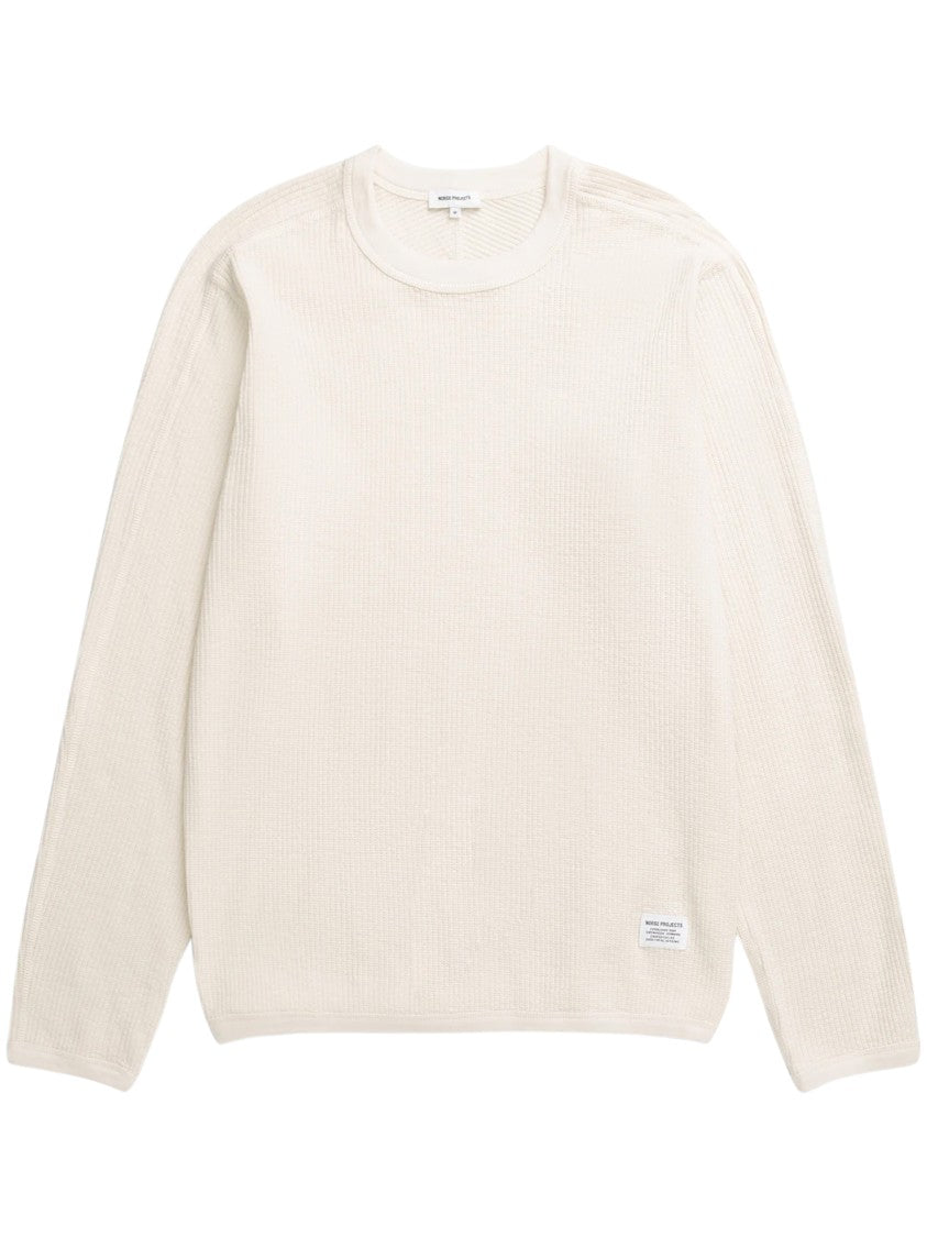 Norse Projects Military-Inspired Long-Sleeve Ribbed Knit T-Shirt