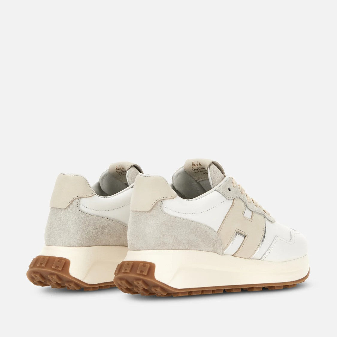 Hogan H641 H Patch Sneakers With Versatile Design