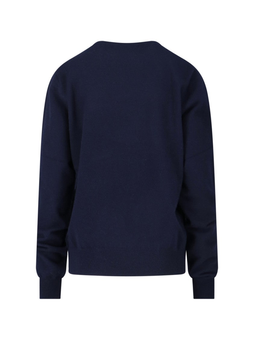 Extreme Cashmere N°36 Be Classic Sweater – Navy Blue