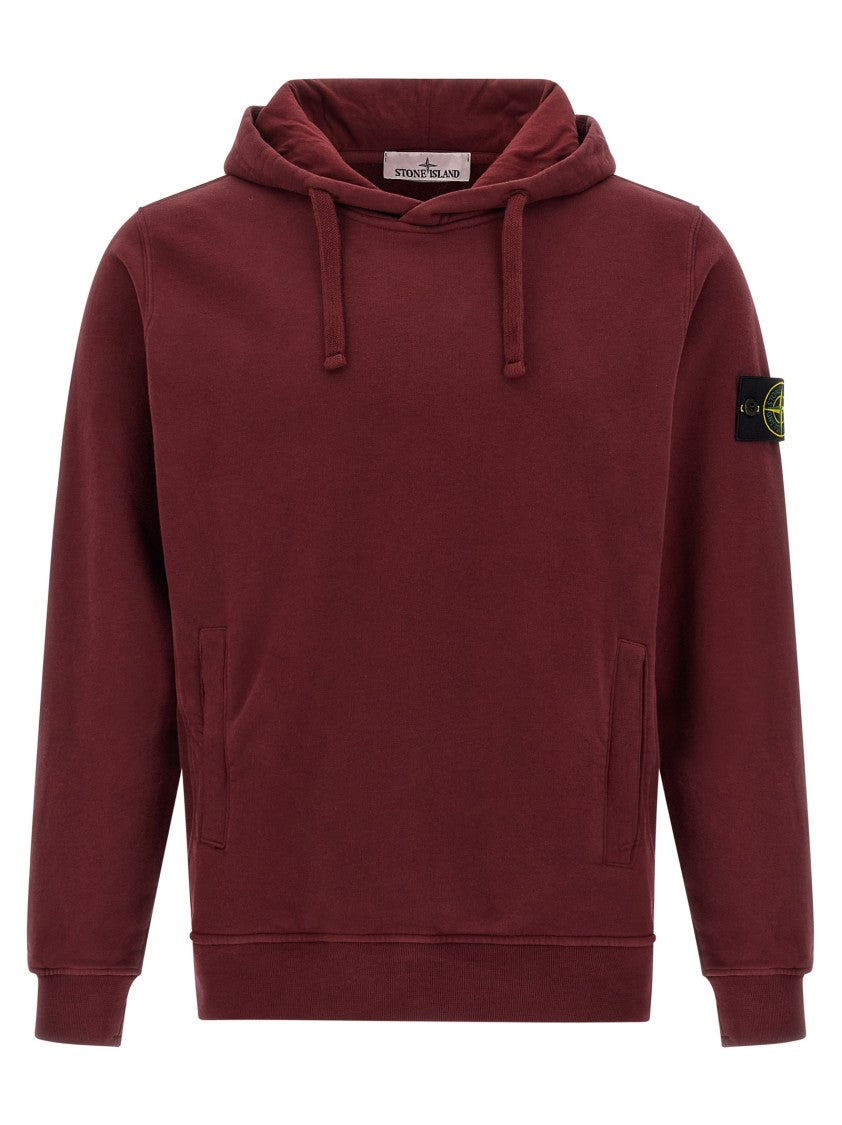 Stone Island Logo Badge Hoodie