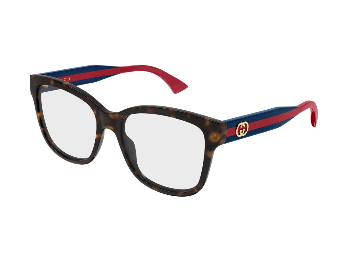 Gucci Gg0038onn Tortoiseshell Oversized Square Sunglasses