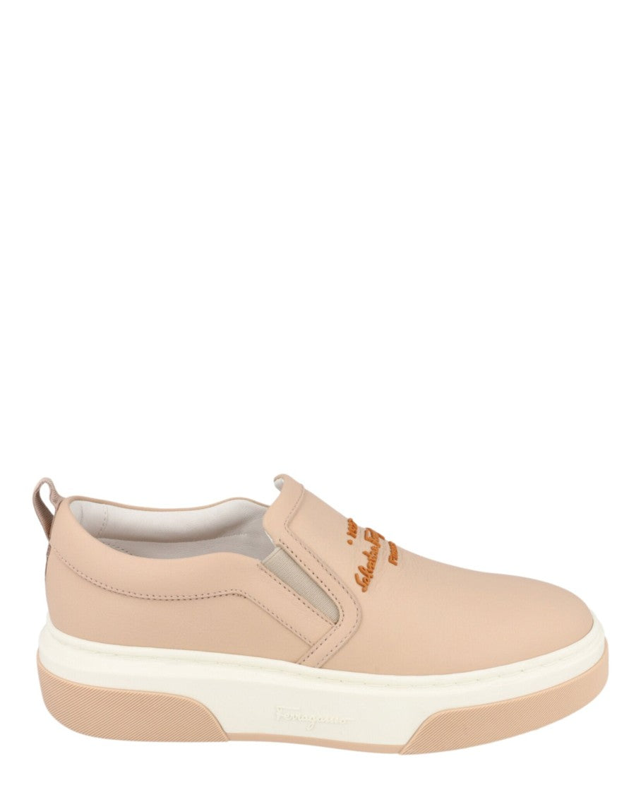 Ferragamo Cassina Slip-On Sneakers