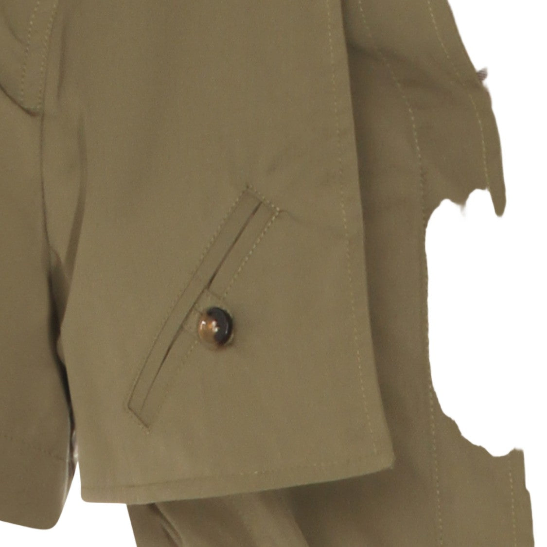 Burberry Trench-Inspired Midi Dress With Structured Collar