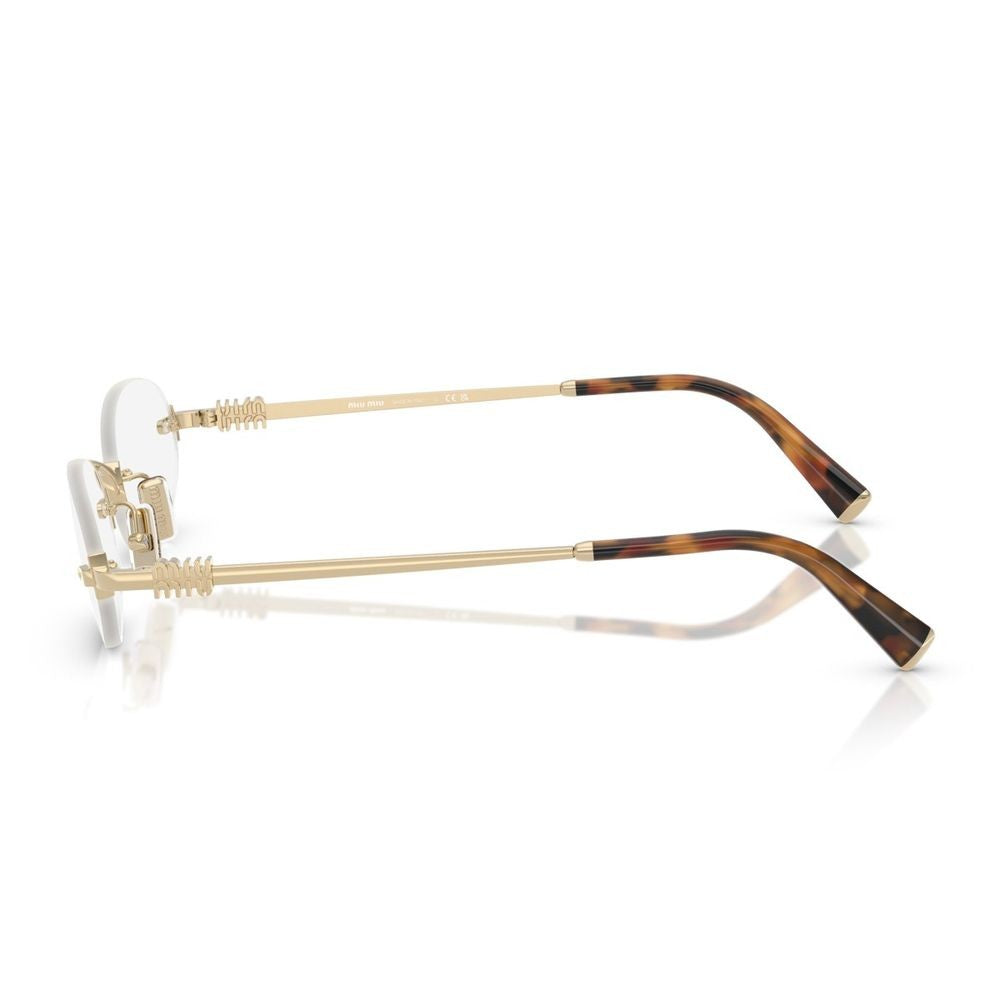 Miu Miu 0Mu 53Wv Rimless Oval Sunglasses