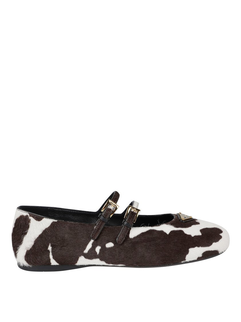 Prada Pointed Toe Flat Shoes