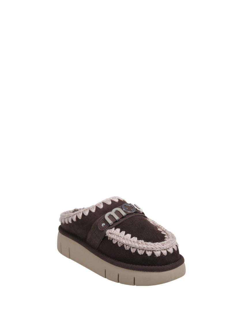 Mou Bounce Clog Metal Logo Mule