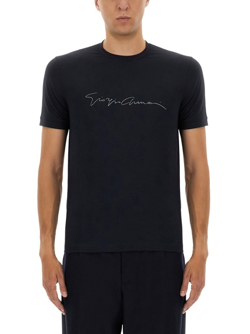 Giorgio Armani Signature Logo T-Shirt
