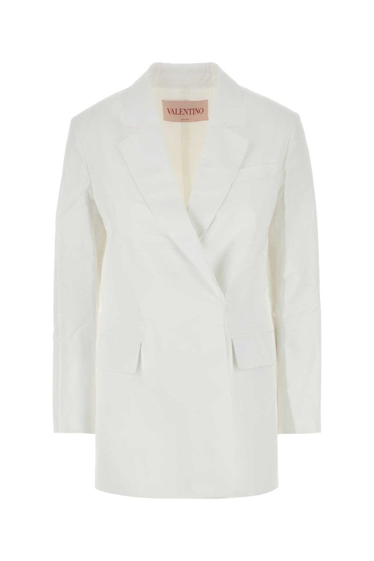 Valentino Garavani White Cotton Blazer