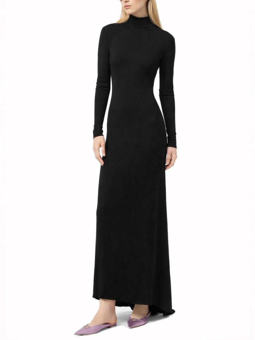 Tom Ford Asymmetrical Viscose Open Back Evening Dress
