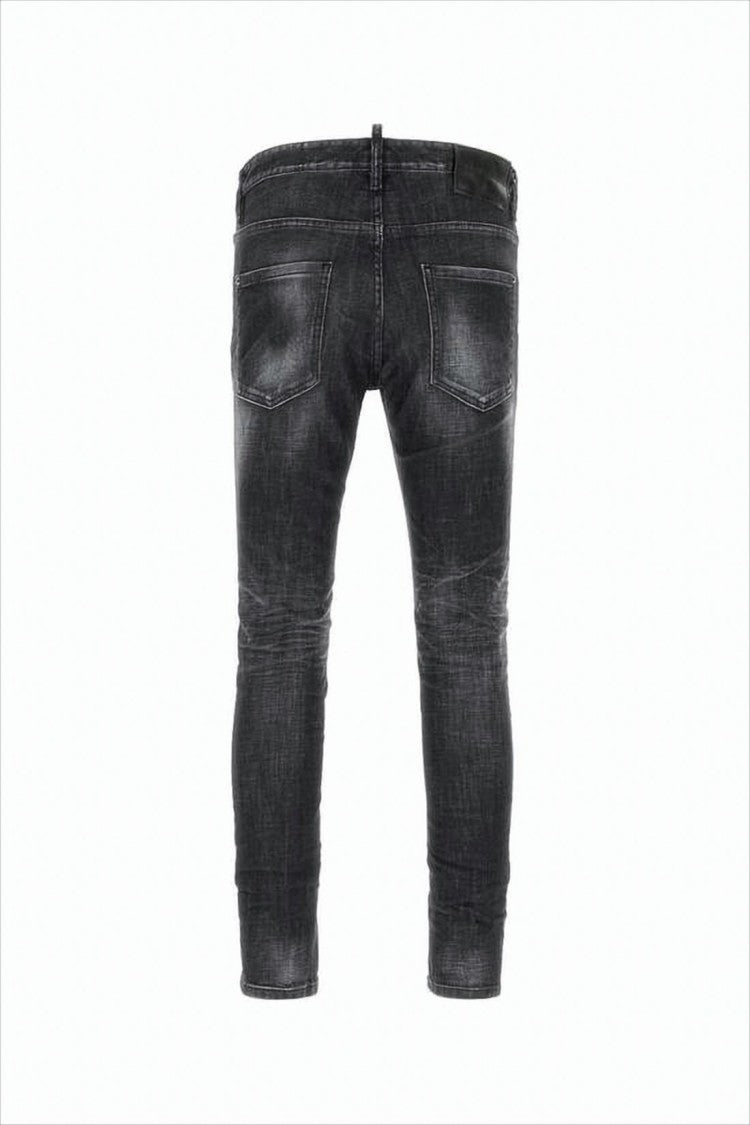 Dsquared2 Distressed Slim Fit Denim Pants