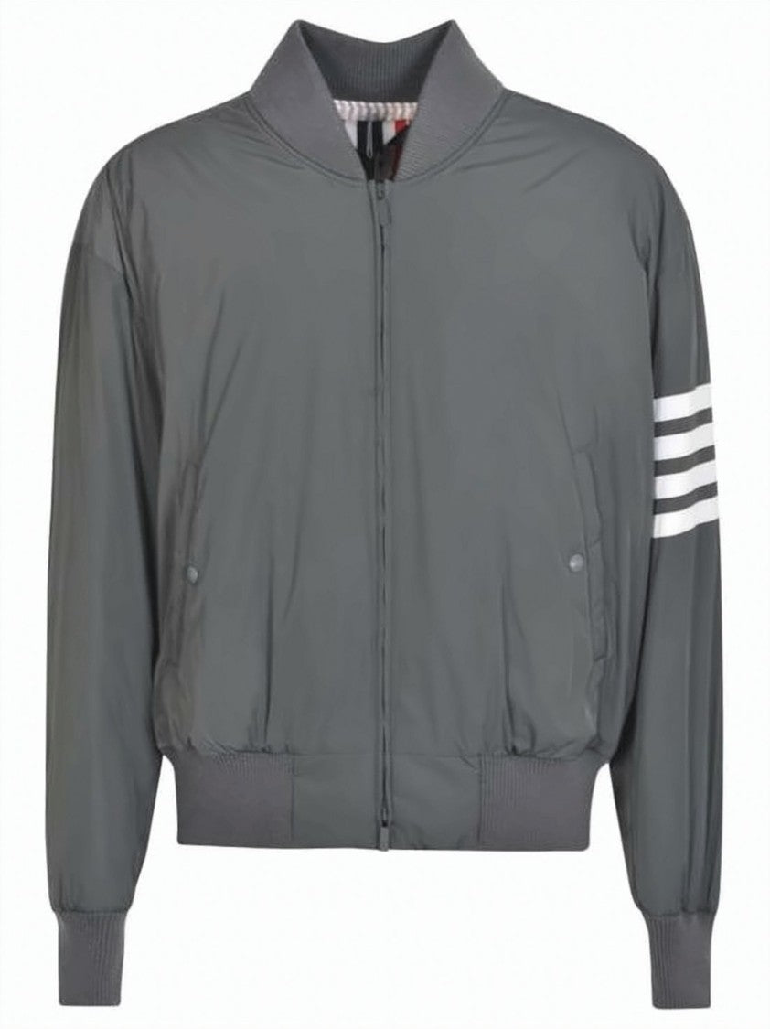 Thom Browne Padded Jacket With Ribbed Details