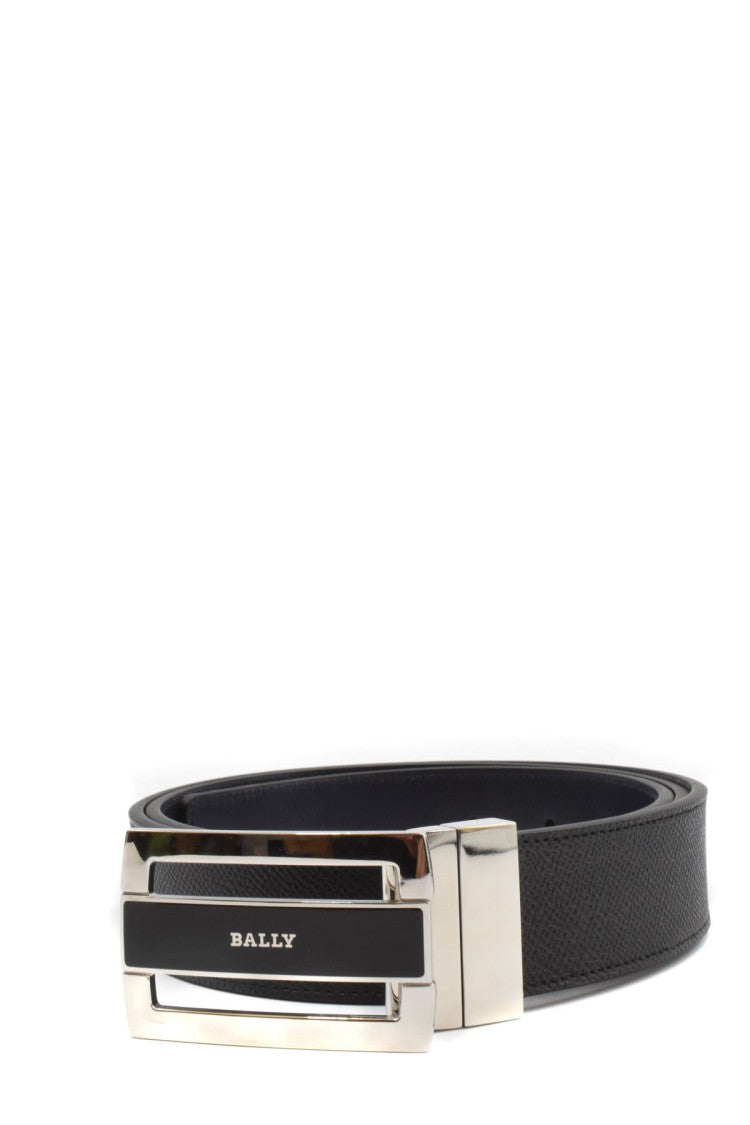 Bally Black Leather Belt