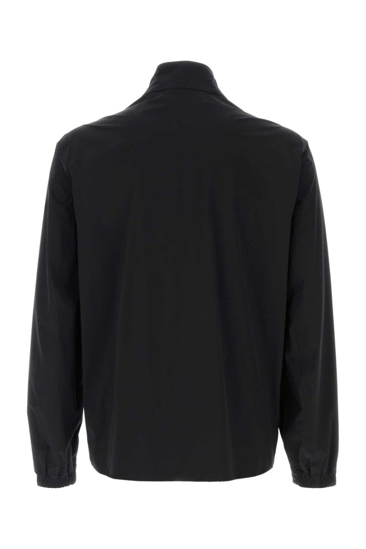 Moncler Black Stretch Nylon Frene Windbreaker