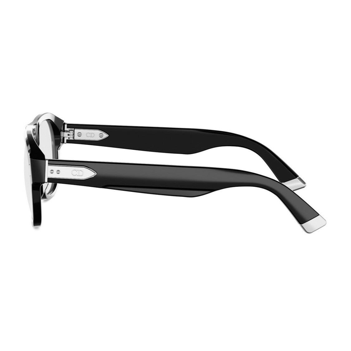 Dior Black Diortailoring N1i Oversized Square Glasses