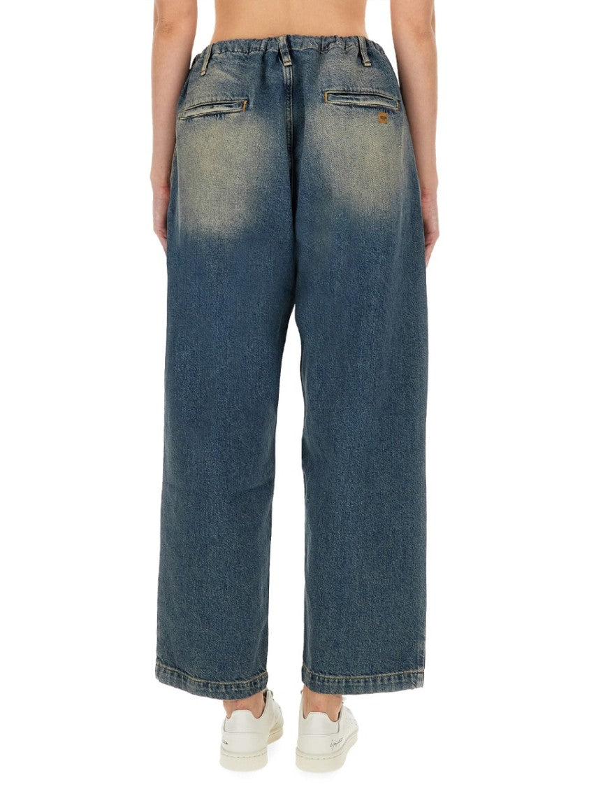 Moschino Cotton Denim Pants
