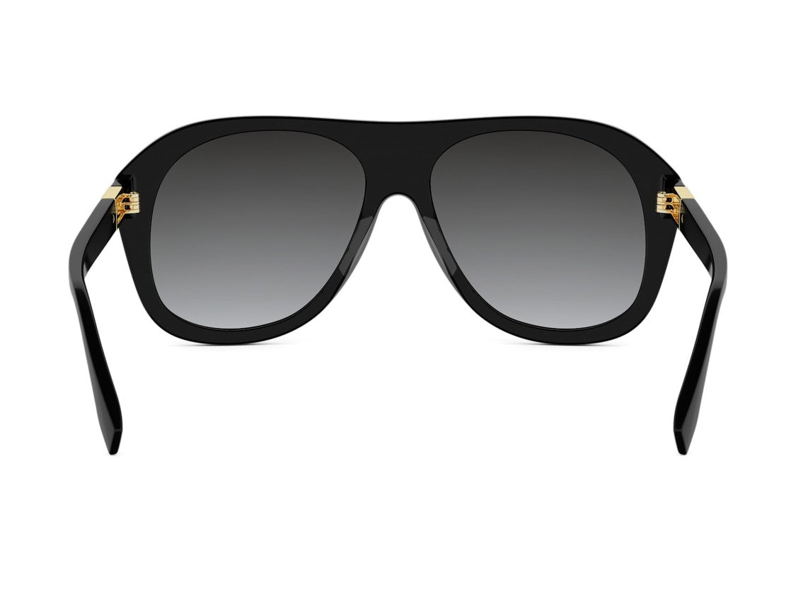 Fendi Gold Fe40223i Oversized Square Sunglasses