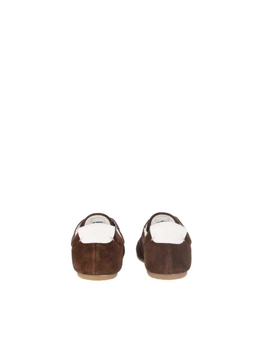 Alohas Chocolate Brown Tb.24 Suede Leather Sneakers