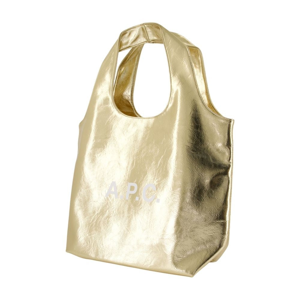 A.P.C. Ninon Shopper Bag - Synthetic - Gold