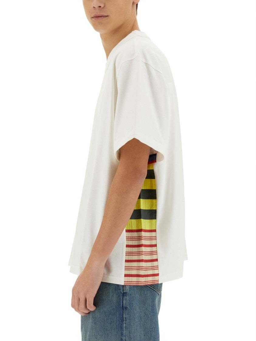 Bottega Veneta Checkered T-Shirt Made Of Soft Cotton Jersey