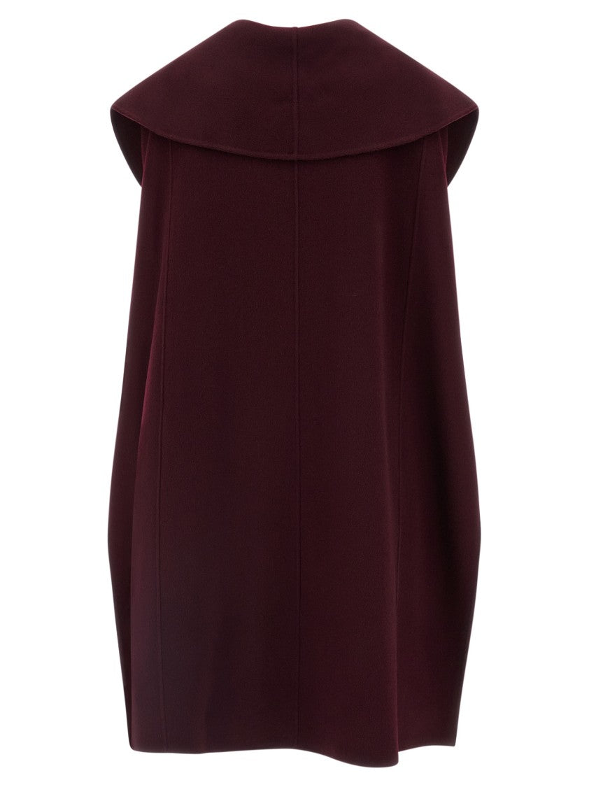 Elisabetta Franchi Double Wool Cape