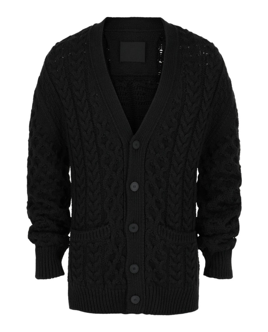 Givenchy Cable Knit Cardigan