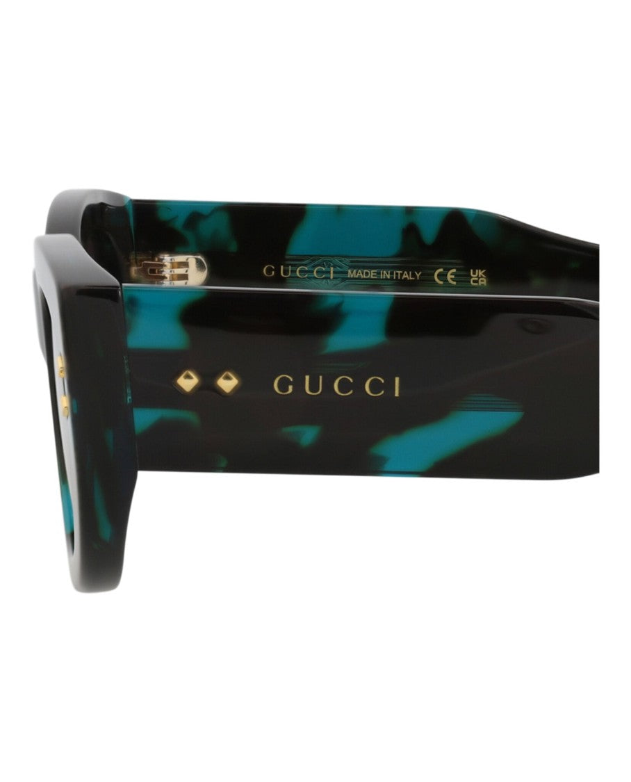 Gucci Square-Frame Acetate Sunglasses