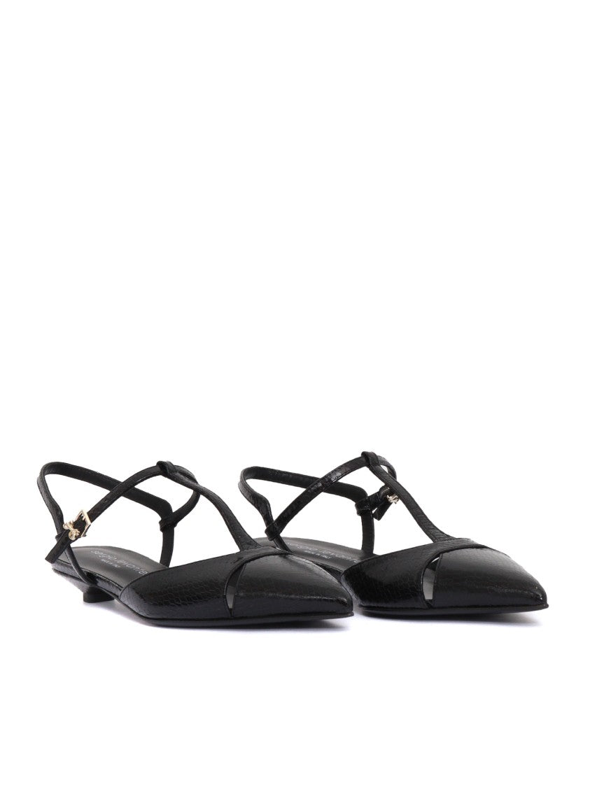 Sergio Levantesi Pointed Toe Slingback Shoes