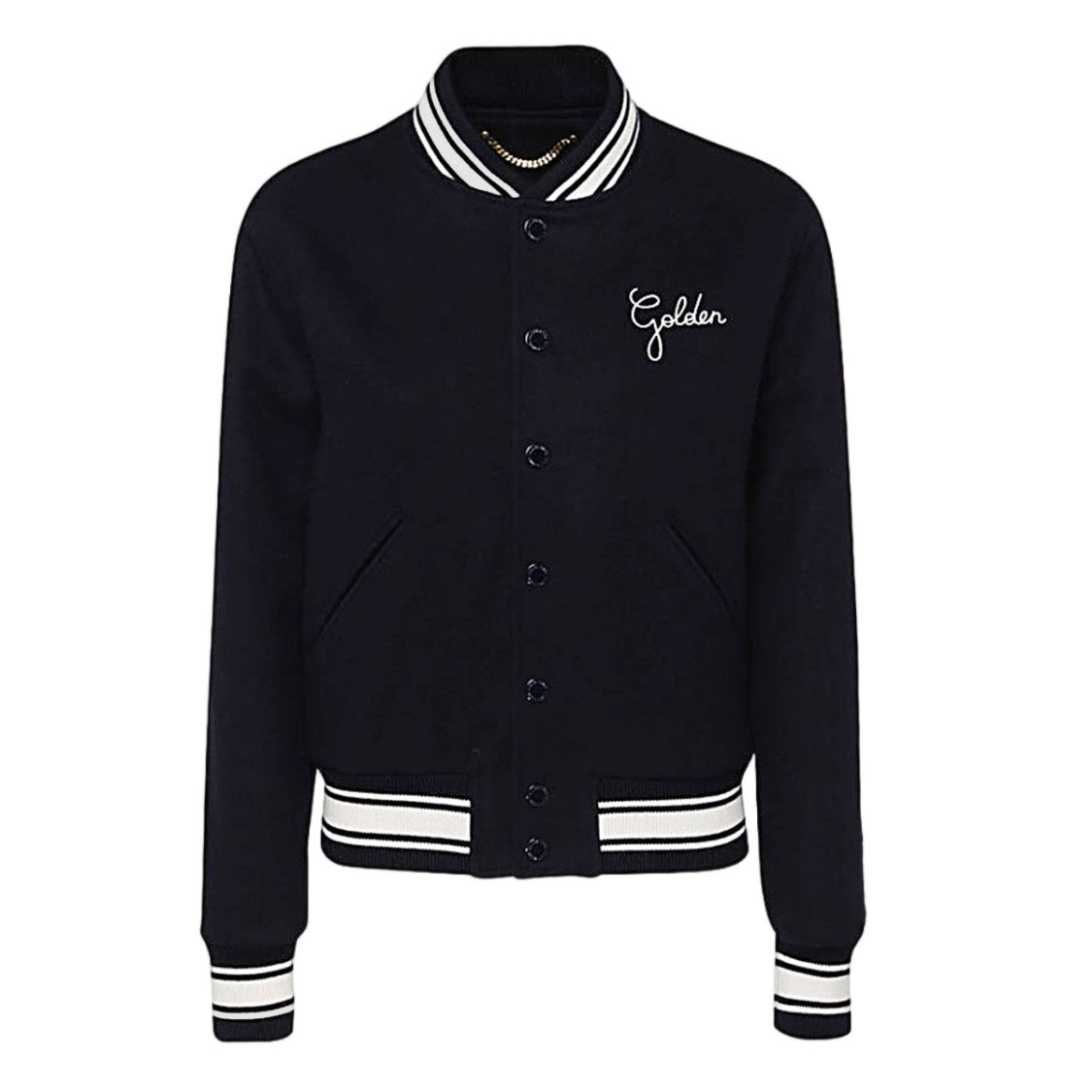Golden Goose Varsity Contrast Striped Jacket