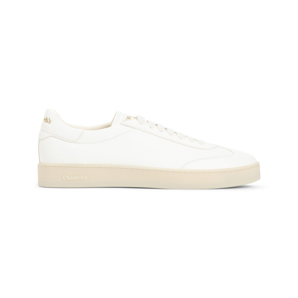 Church's Ivory White Deer Leather Largs 2 Shoes