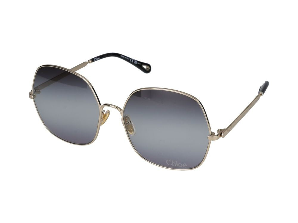 Chloé Sunglasses Ch0282s 001 Gold Gold Grey 60/17/140