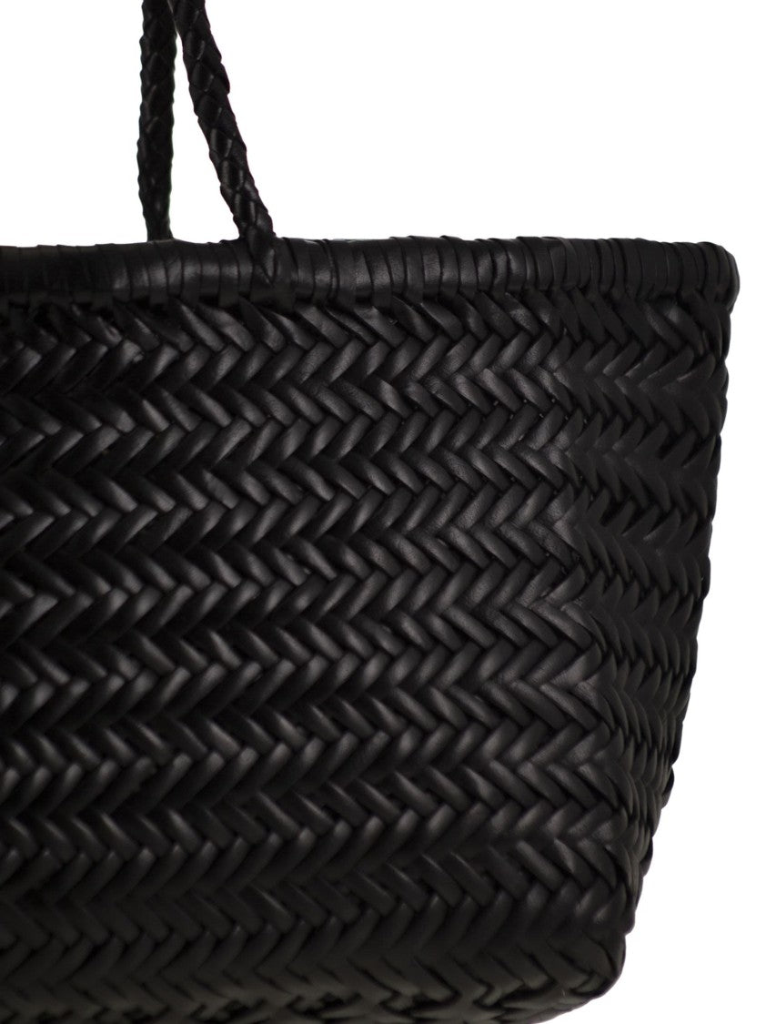 Dragon Triple Jump Small - Woven Leather Bag