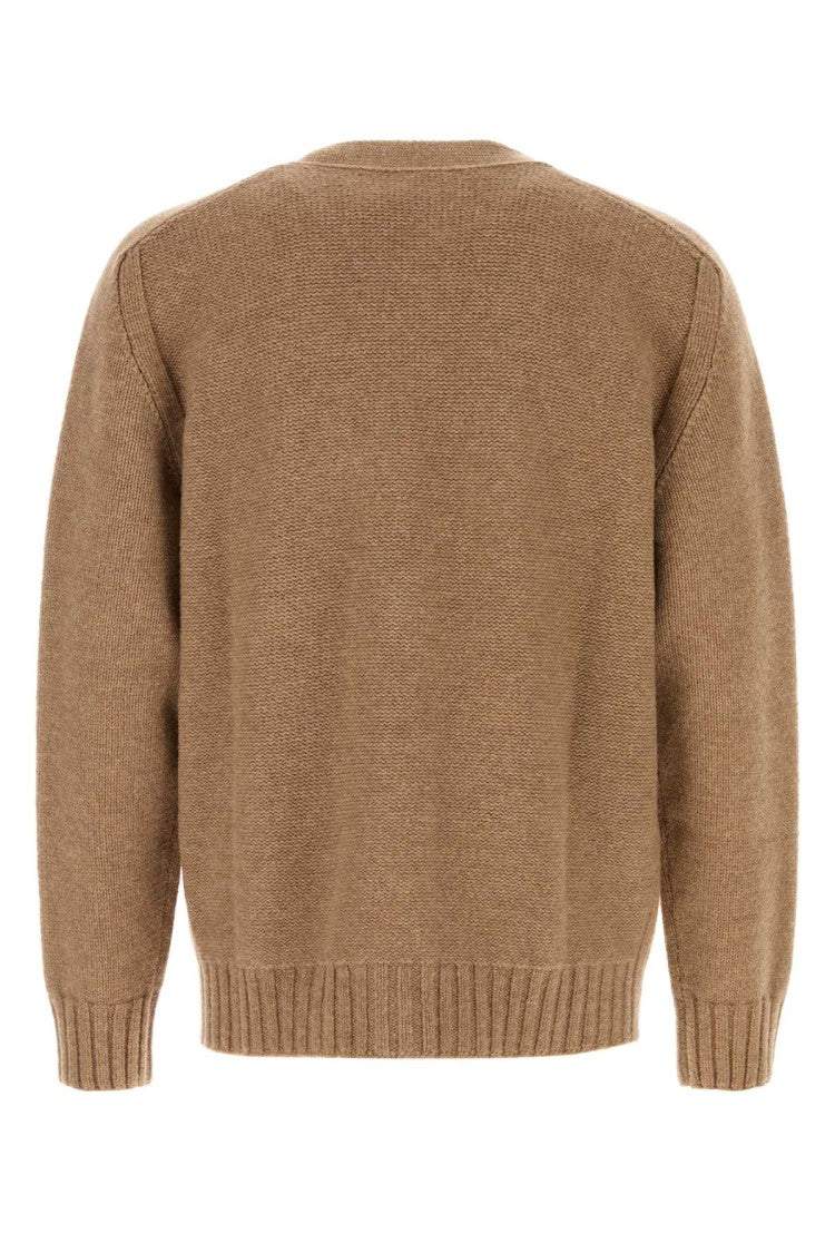 Bottega Veneta Biscuit Wool Cardigan