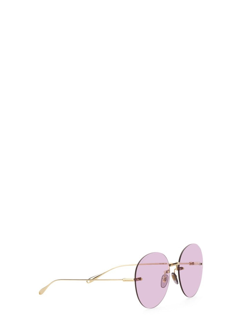 Gucci Heart-Shaped Pendant Sunglasses