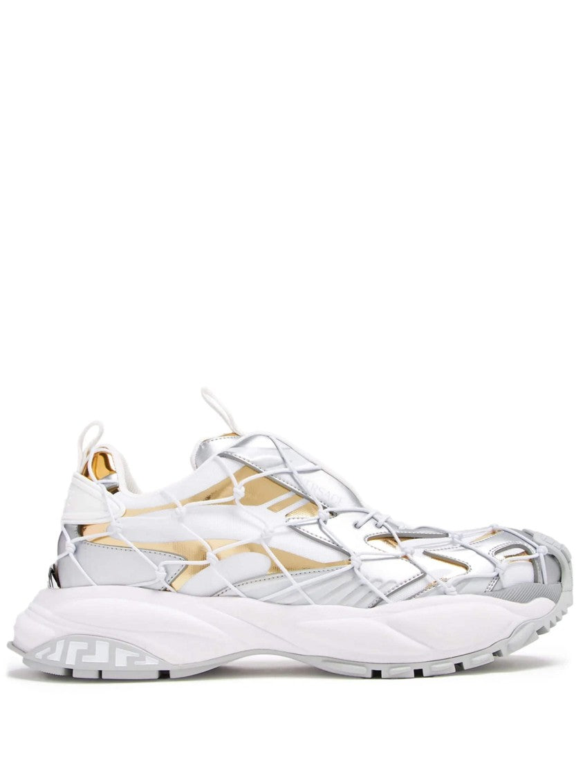 Versace White Mercury M_Vs_03 Futuristic Rope Sneakers