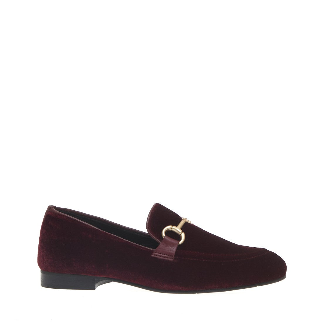 Poesie Veneziane Bordeaux Velvet Moccasin