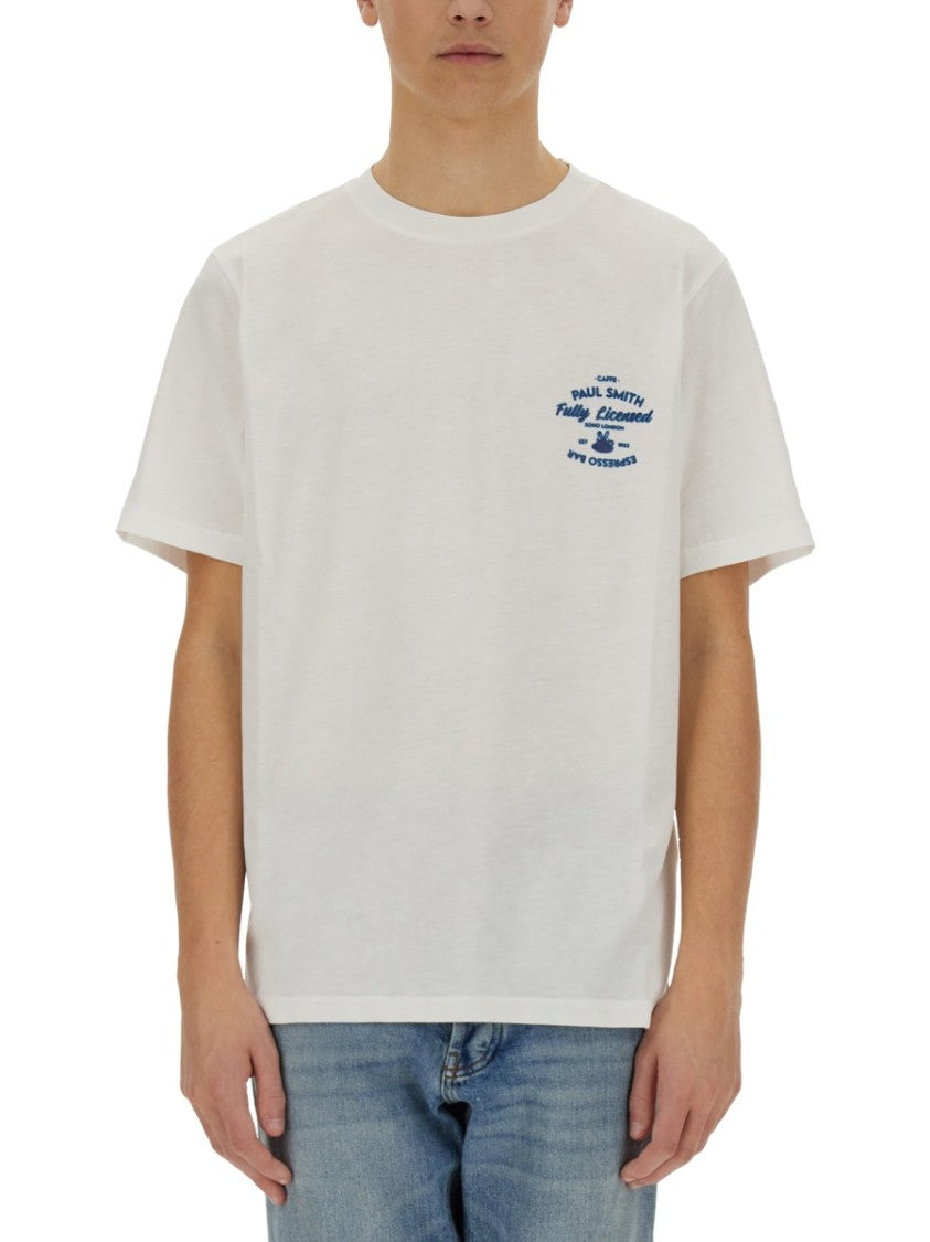 Paul Smith Espresso Bar Print T-Shirt
