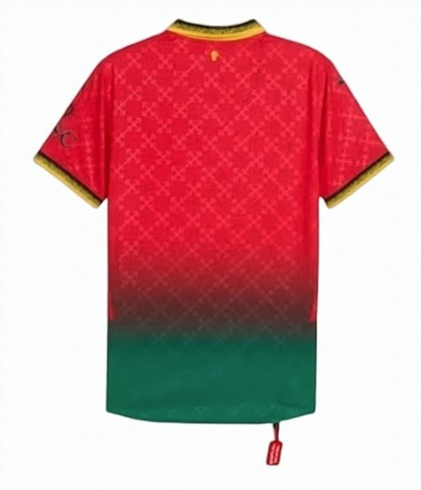 Puma Gradient Red And Green Training Shirt