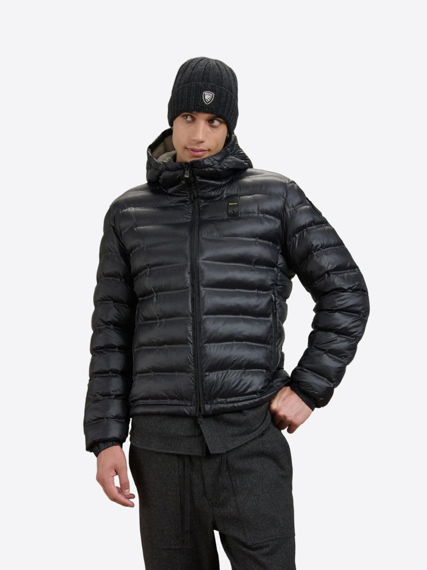 Blauer Quilted Hooded Puffer Jacket