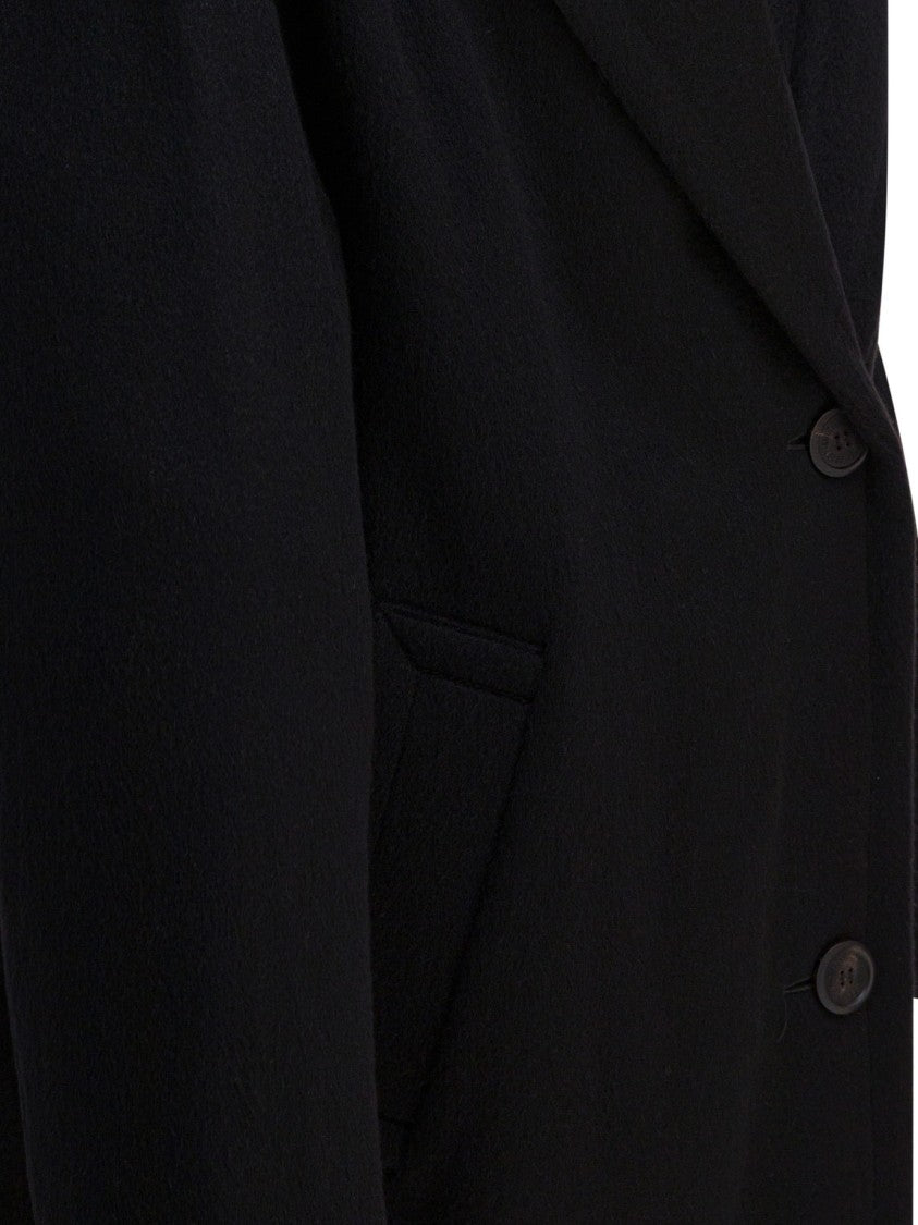 Golden Goose Single-Breasted Cocoon Coat