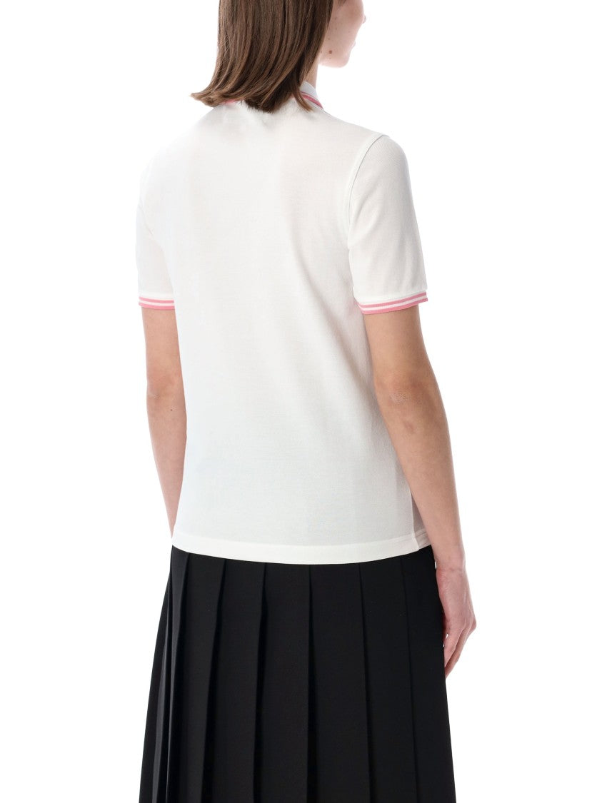 Comme Des Garçons Fred Perry Pique Contrasting Trim Polo