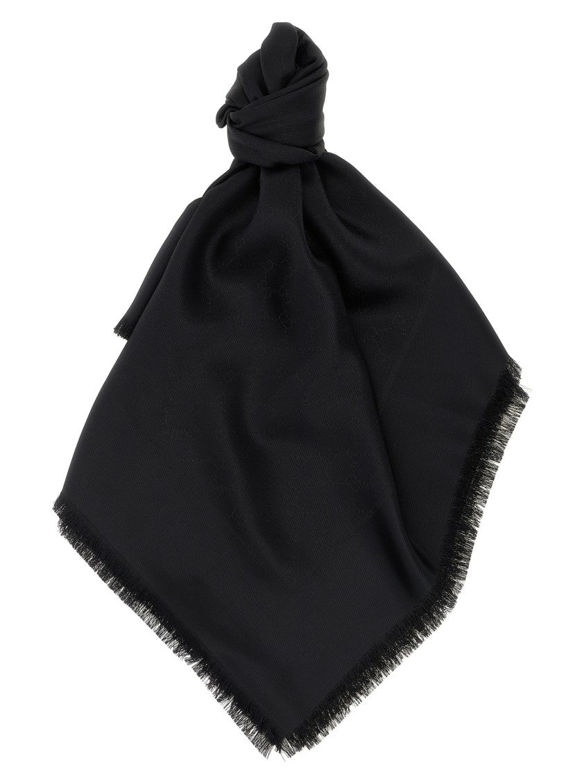 Gucci Gg Lamé Shawl