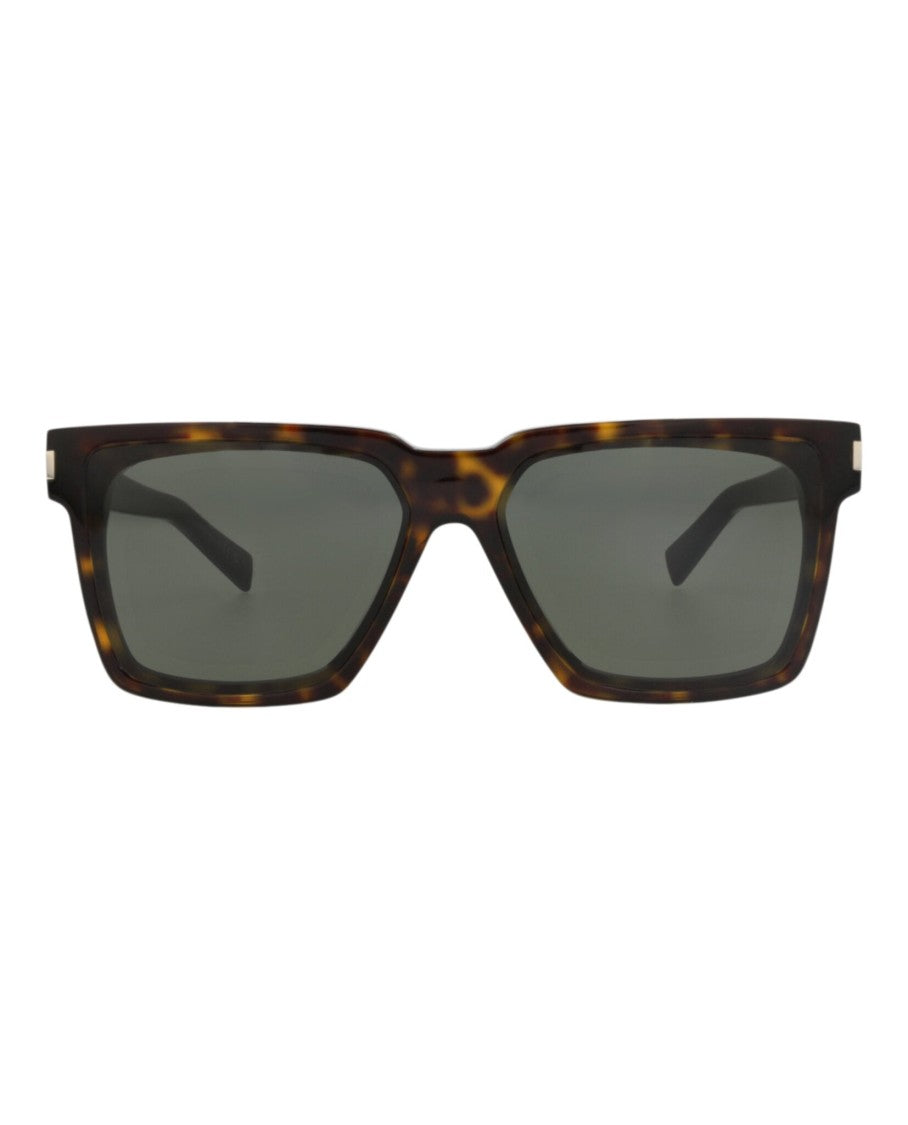 Saint Laurent Square-Frame Sunglasses In Recycled Acetate