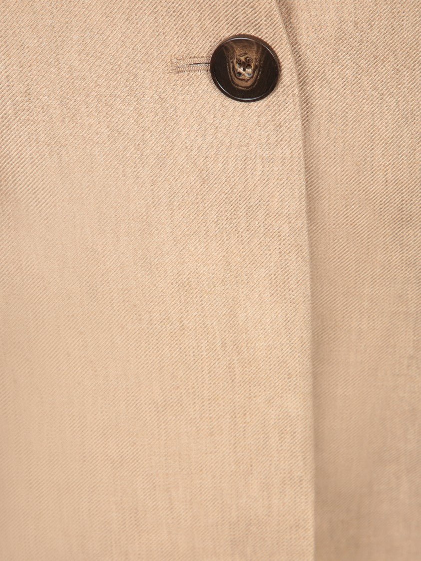 Incotex Dark Beige Pure Linen Jacket