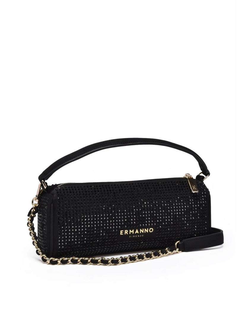 Ermanno Firenze Verly Rhinestone-Embellished Handbag With Shoulder Strap